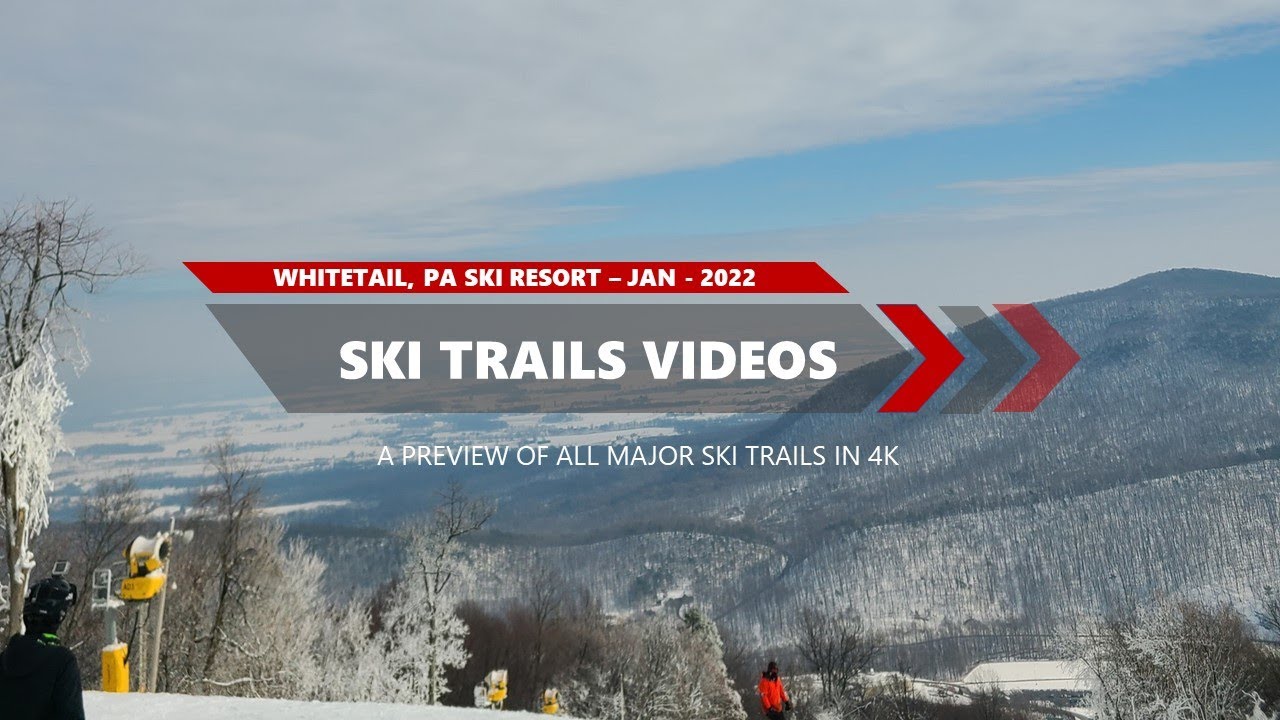 Whitetail Ski Resort Videos 4K - #1 place for skiers of different skiing abilities near D.C.