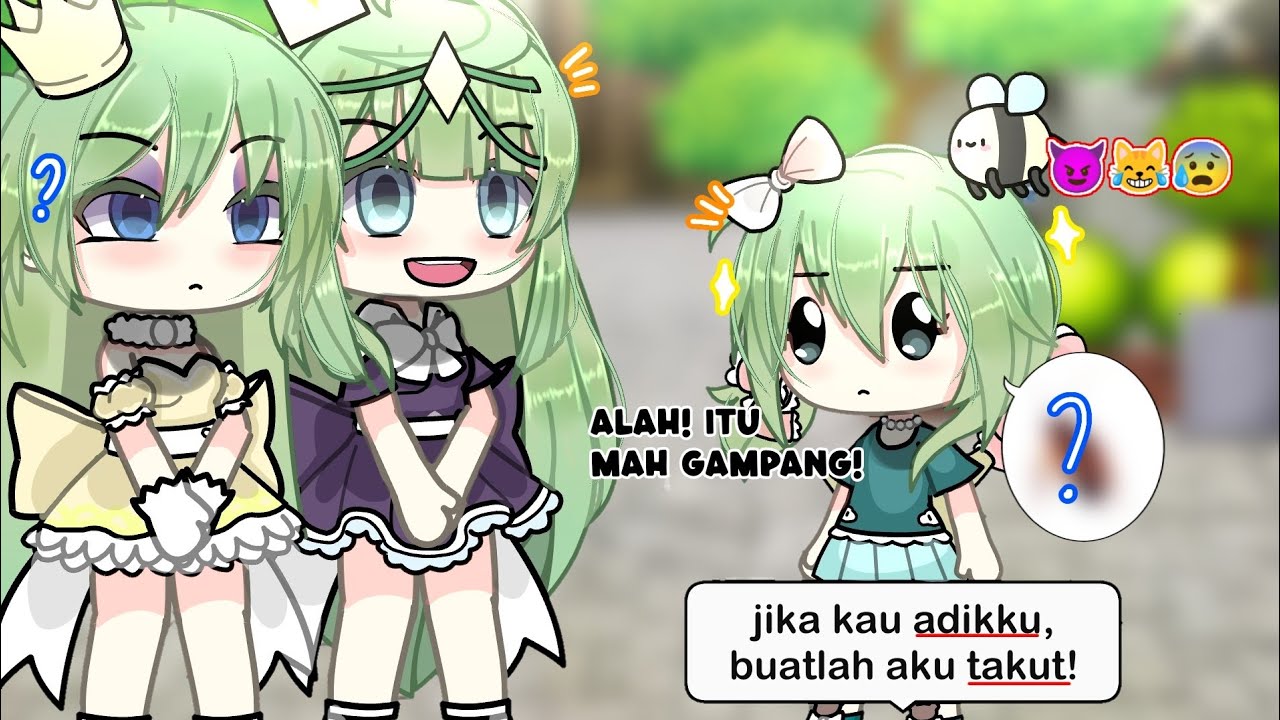 #Pov:⊹ᡣ𐭩₊⋆🌷 Jika kau adikku,Buatlah aku takut! 😱⁉️ ||Gacha life 🇮🇩|| 🍪💐🍼🐈‍⬛✨🍮🎀💕