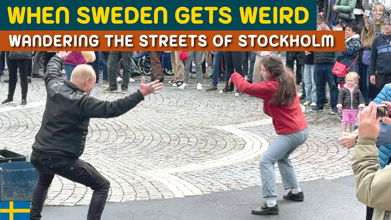 Walking the eccentric streets of Stockholm
