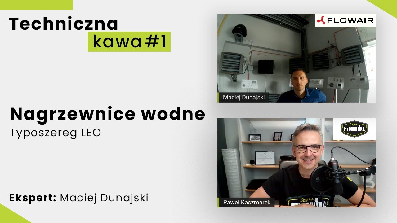 Techniczna Kawa z FLOWAIR #1 - Nagrzewnice wodne LEO