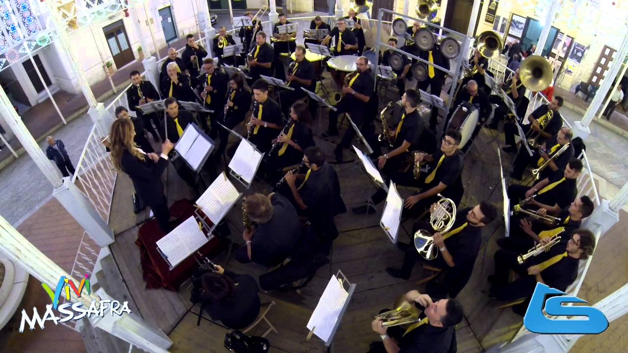 Il Gran Concerto Bandistico Città di Squinzano 2015 a Massafra