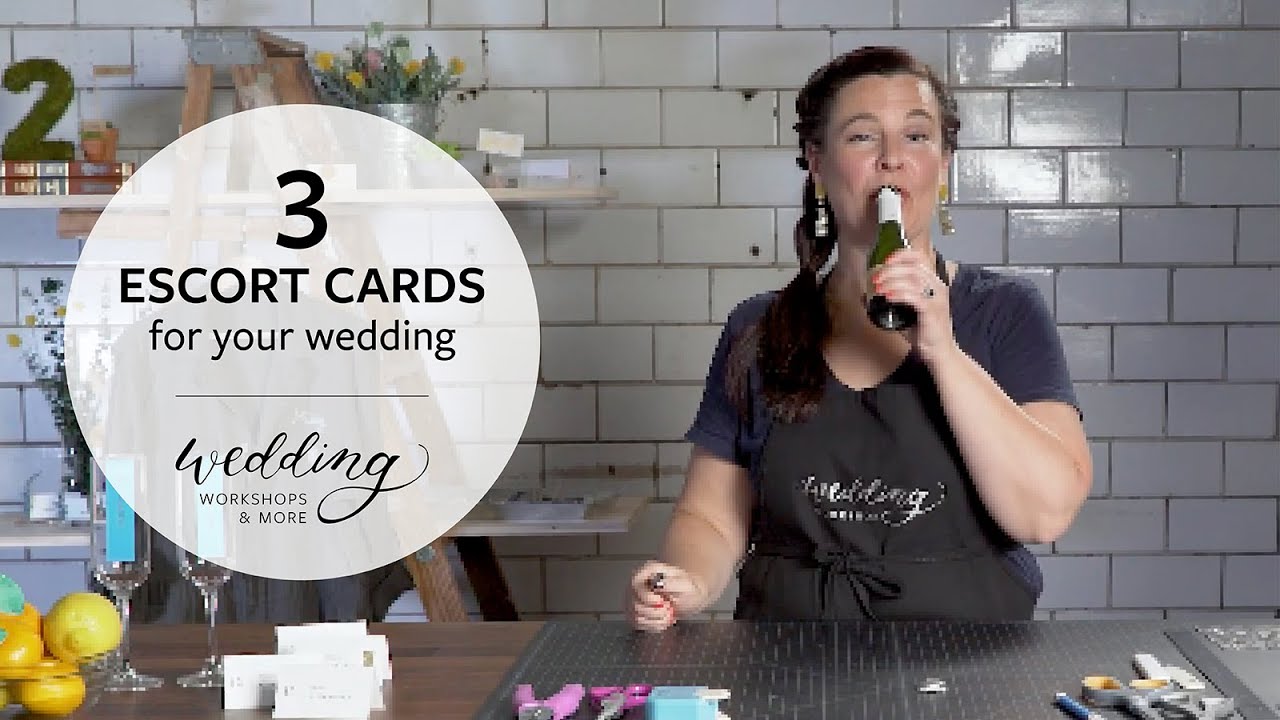DIY Wedding: 3 Simple Escort Cards