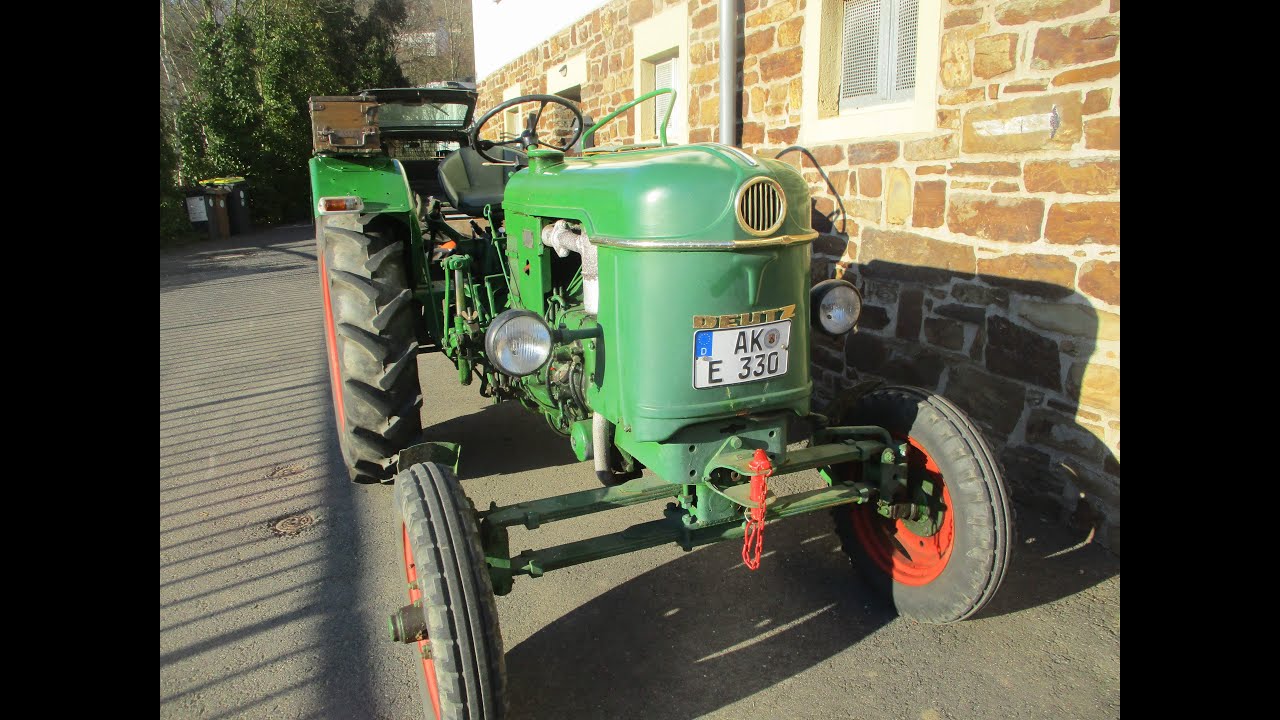 Unser neuer Deutz d25s.