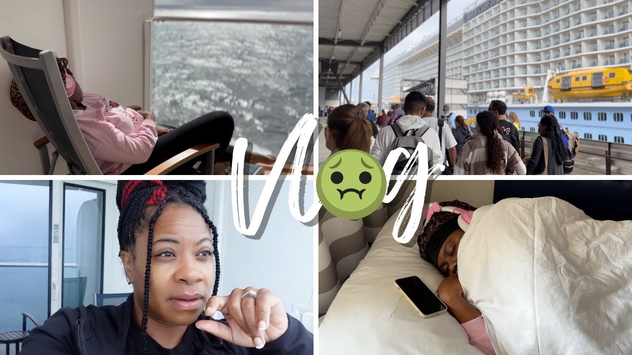 We Went To The Wrong Cruise Port +. We Got Sick | Boarding Quantum Of The Seas | Wonderland