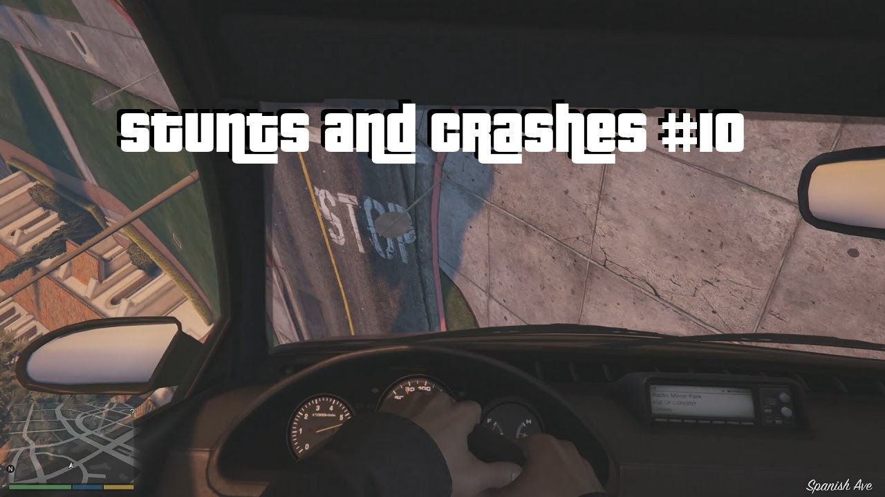 ► GTA 5 - Stunts and Crashes 10