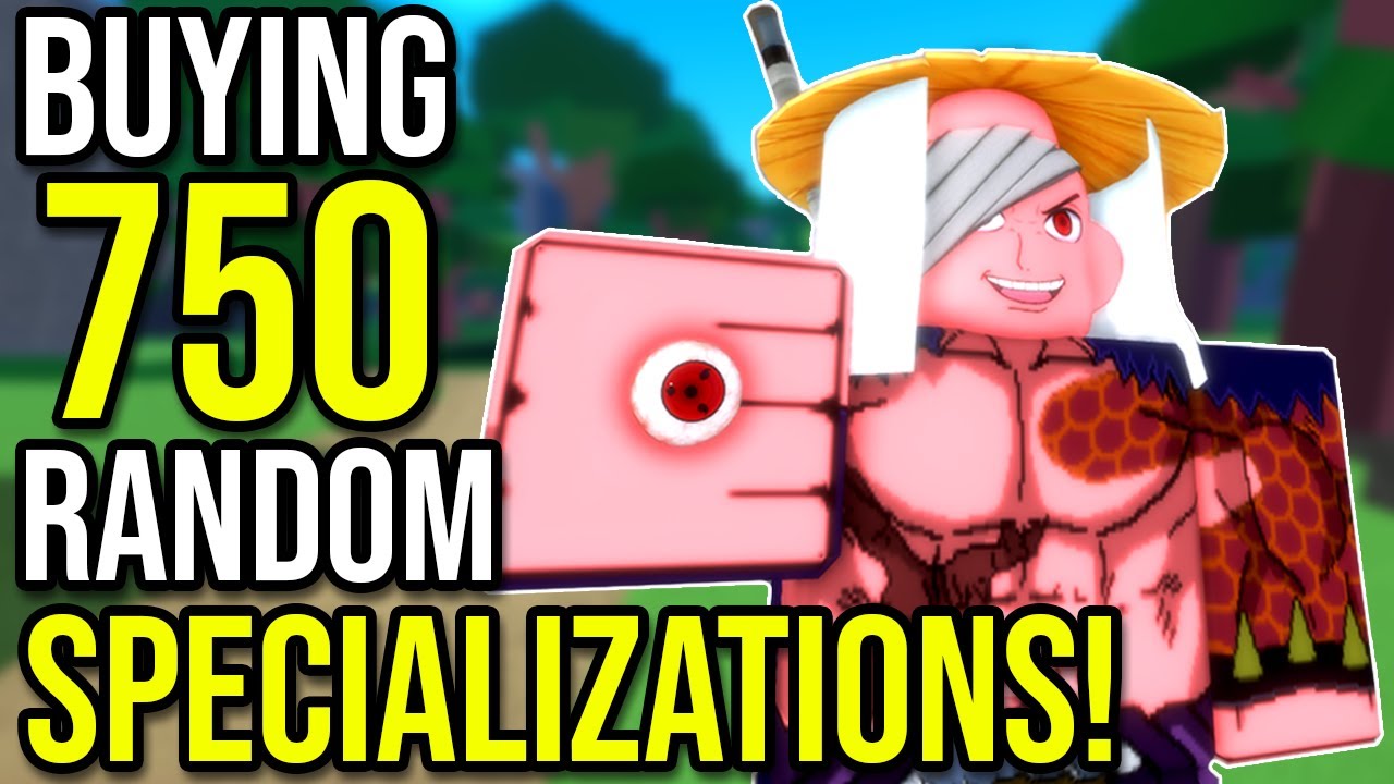 Buying 750 Random Specializations with 3x Luck Gamepss  in Project XL