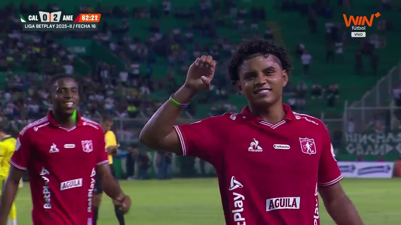 ¡GOLAZO DE JOSEN ESCOBAR Y AMÉRICA GANA EL CLÁSICO 2-0 ANTE CALI! #LALIGAxWIN 👹⚽🔥