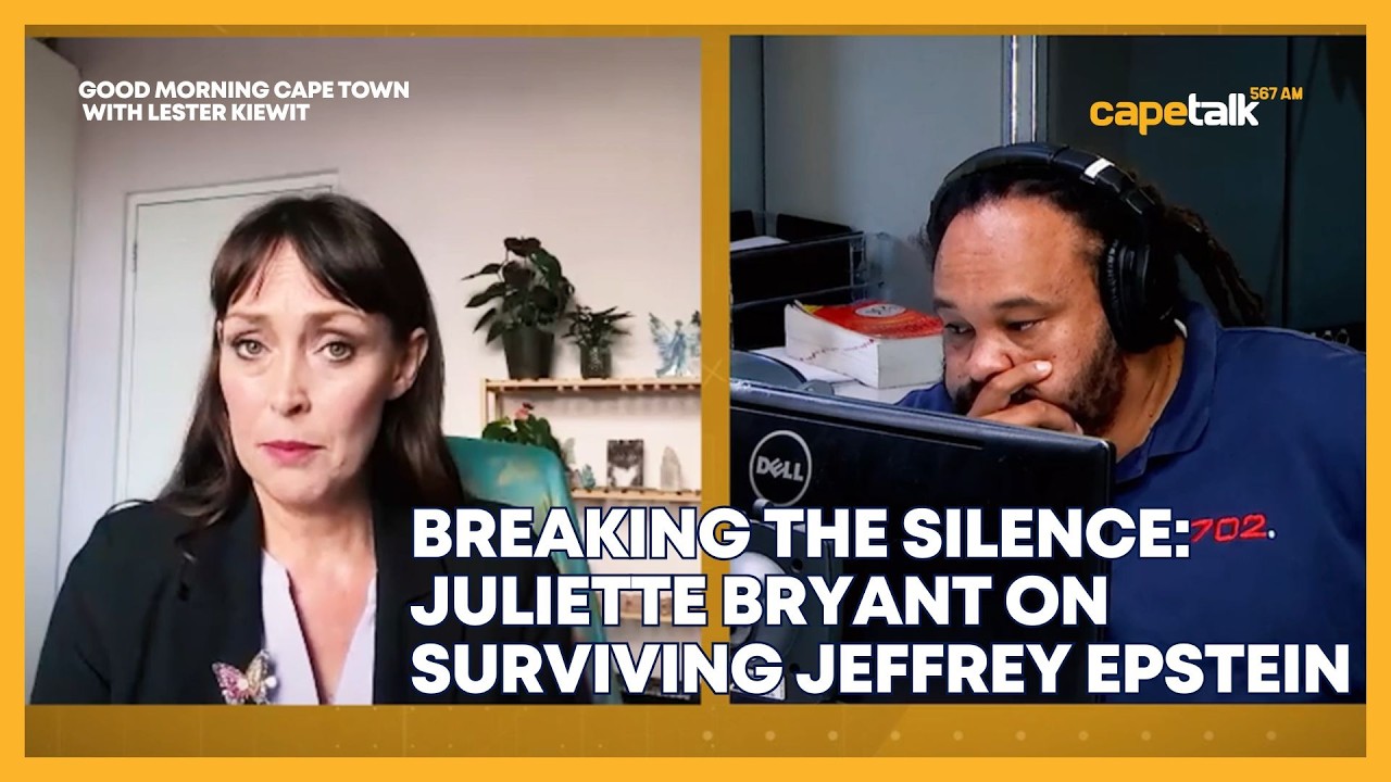 South African Epstein survivor Juliette Bryant speaks out on grooming and abuse