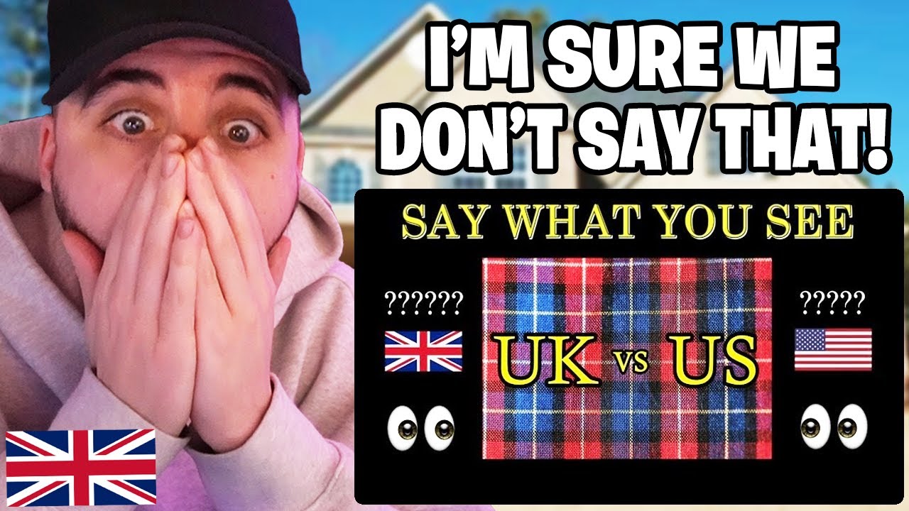 Brit Reacts to AMERICAN vs BRITISH English **55 DIFFERENCES**