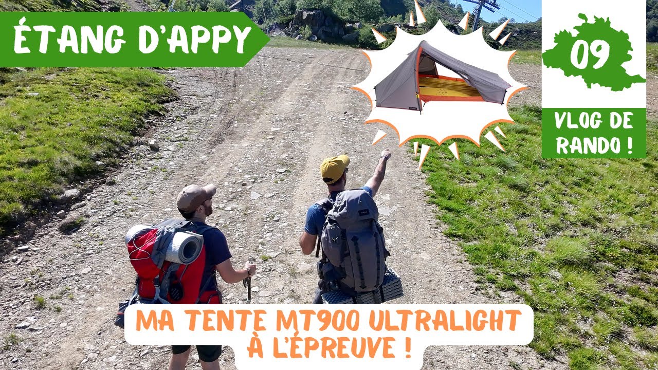 Cette tente MT900 UL vaut-elle le coup ? Test bivouac à l'ÉTANG D'APPY ⛺️ (ARIÈGE)