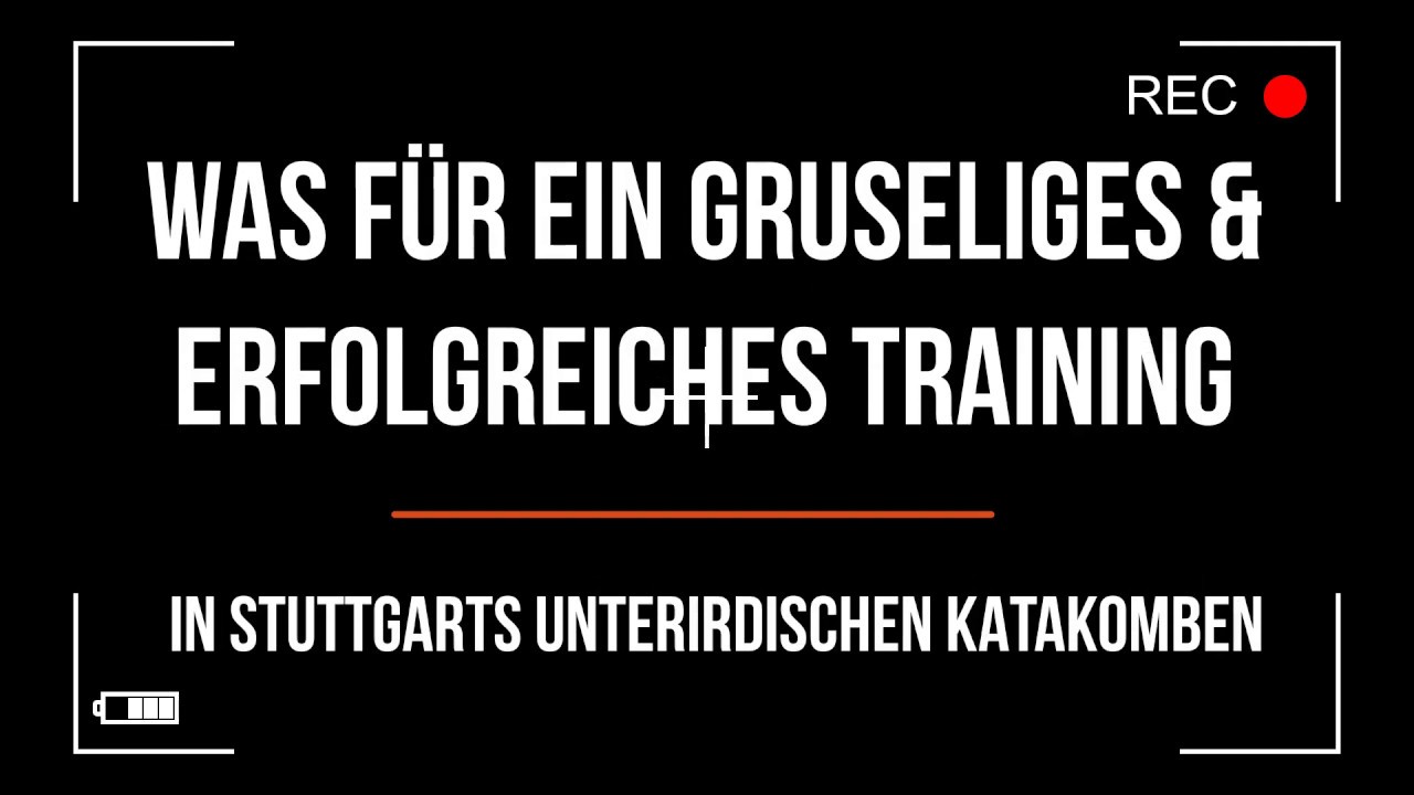 Halloween in Stuttgarts Katakomben // 28.10.2018