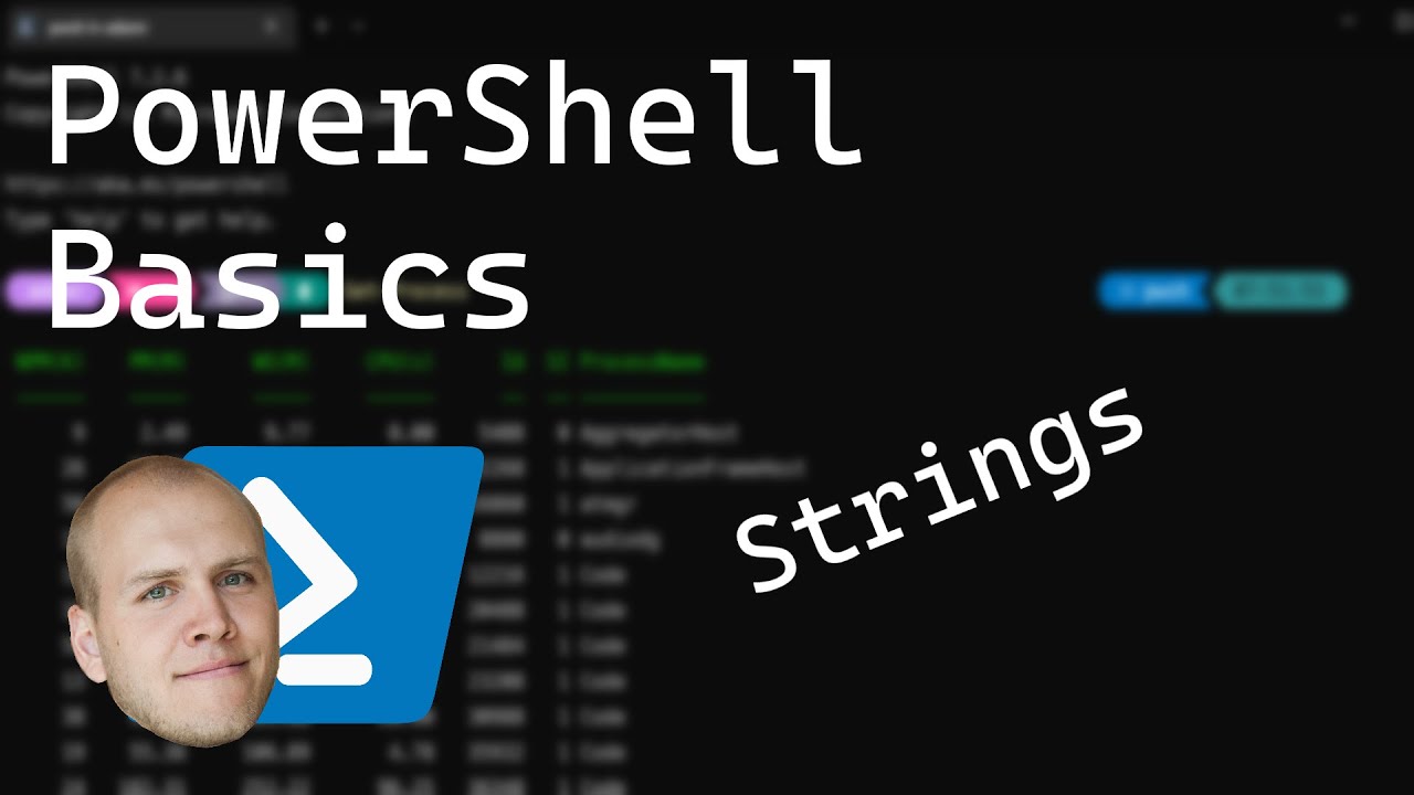PowerShell Basics - Strings