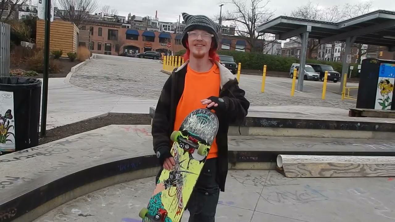 Chilly Day at The Skatepark