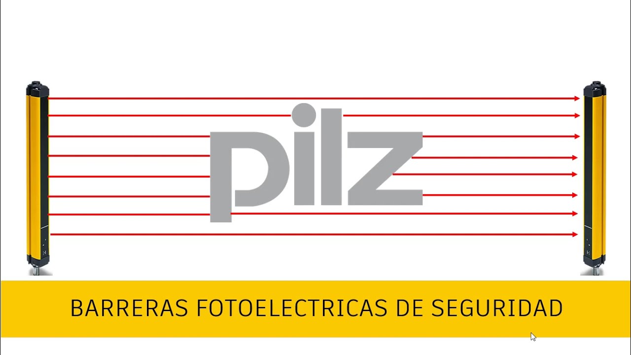 Barreras fotoeléctricas de seguridad Pilz
