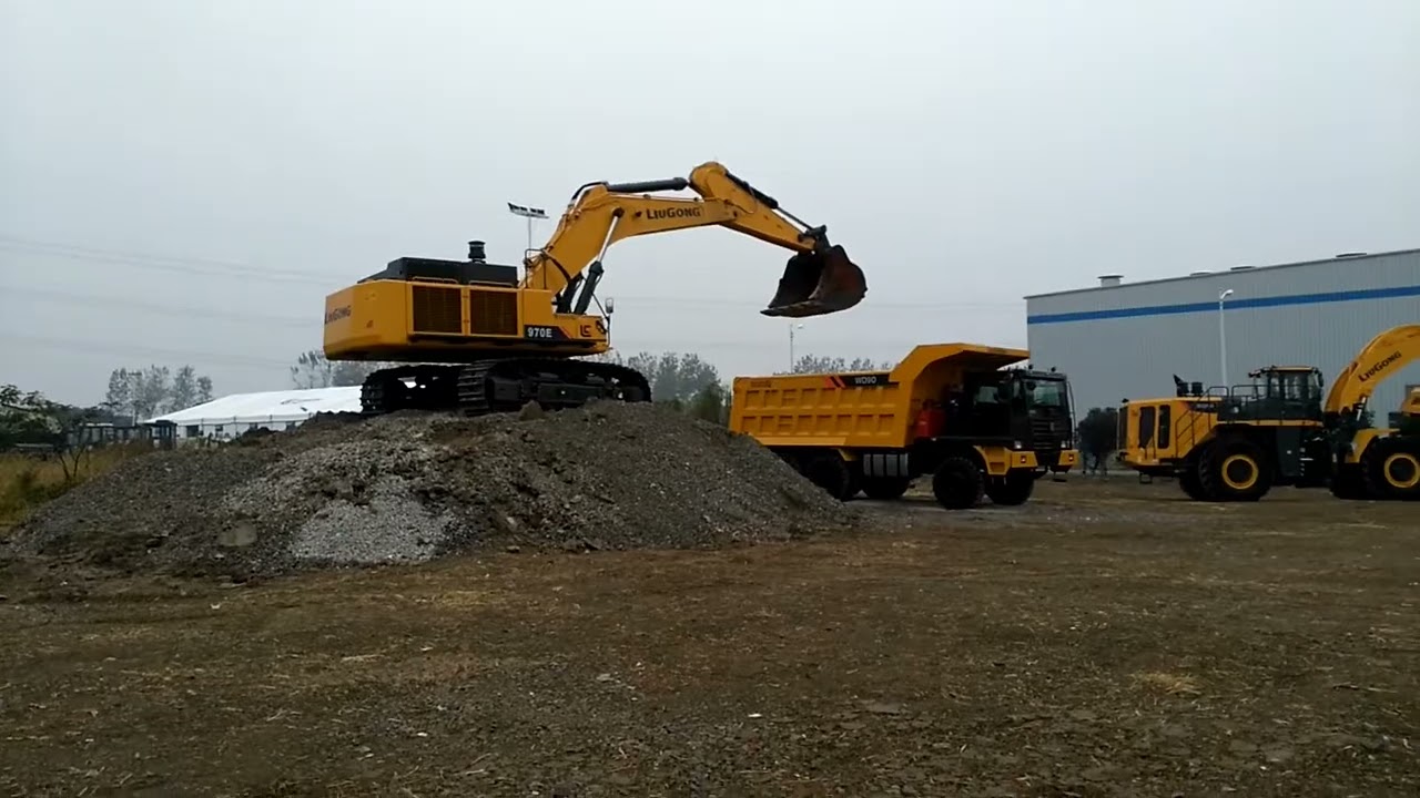 Гусеничный экскаватор LiuGong CLG 970E Excavator
