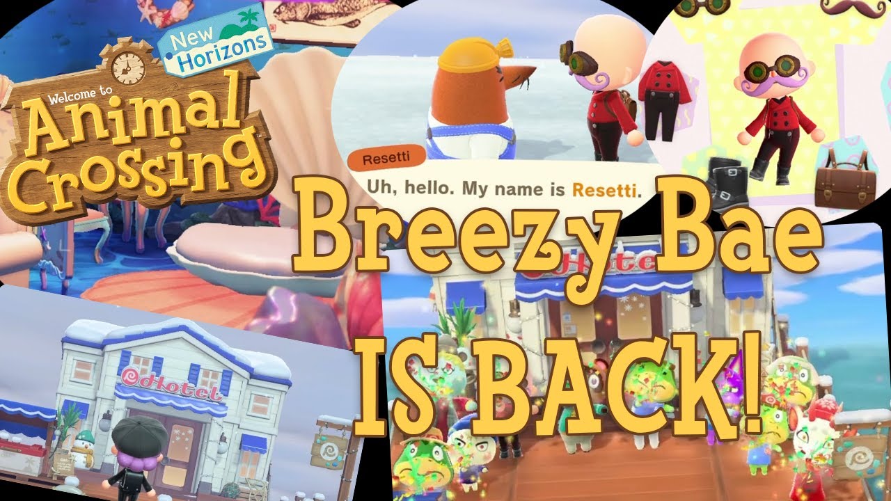 Breezy Bae is Back! (With a Hotel!!) || Let's Play Animal Crossing: New Horizons