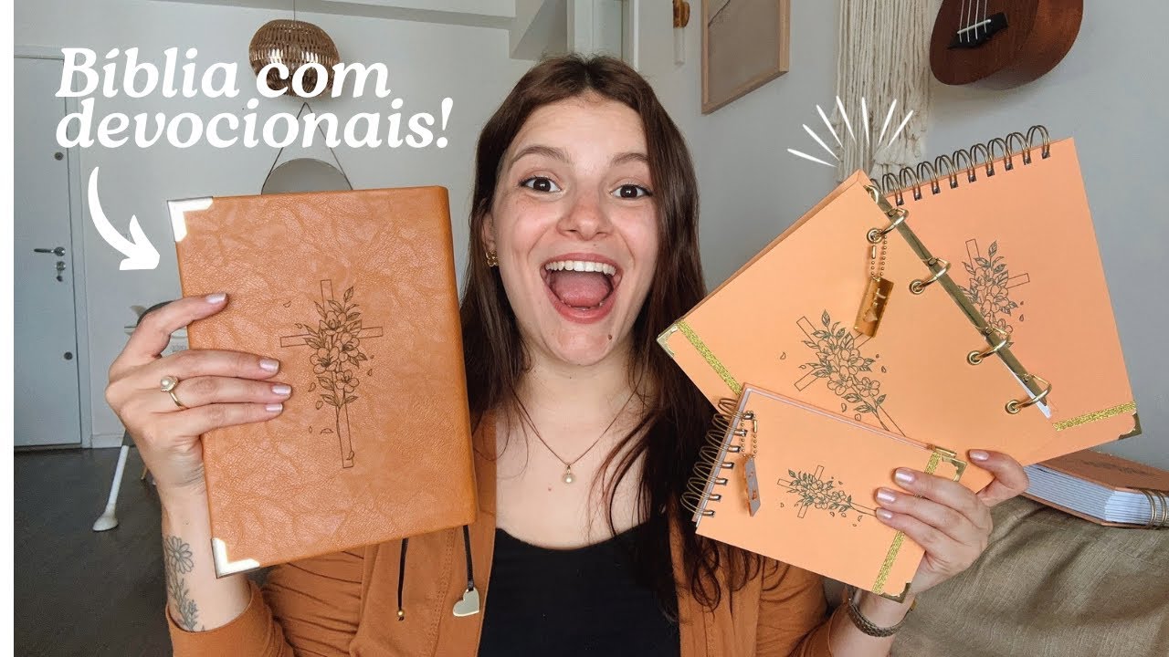 MATERIAIS PARA DEVOCIONAL E ESTUDO BÍBLICO + Review Bíblia da Mulher Extraordinária 