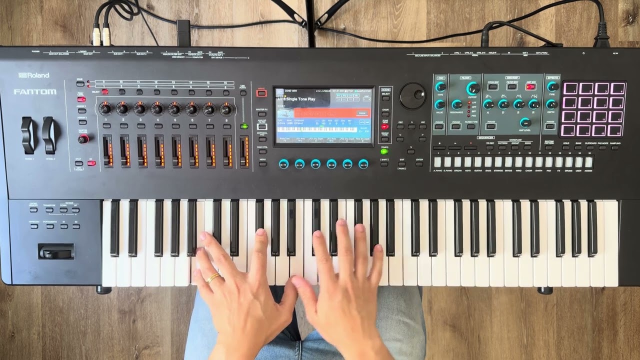 Sample 80s Layer do Motif para Roland Fantom e Fantom EX