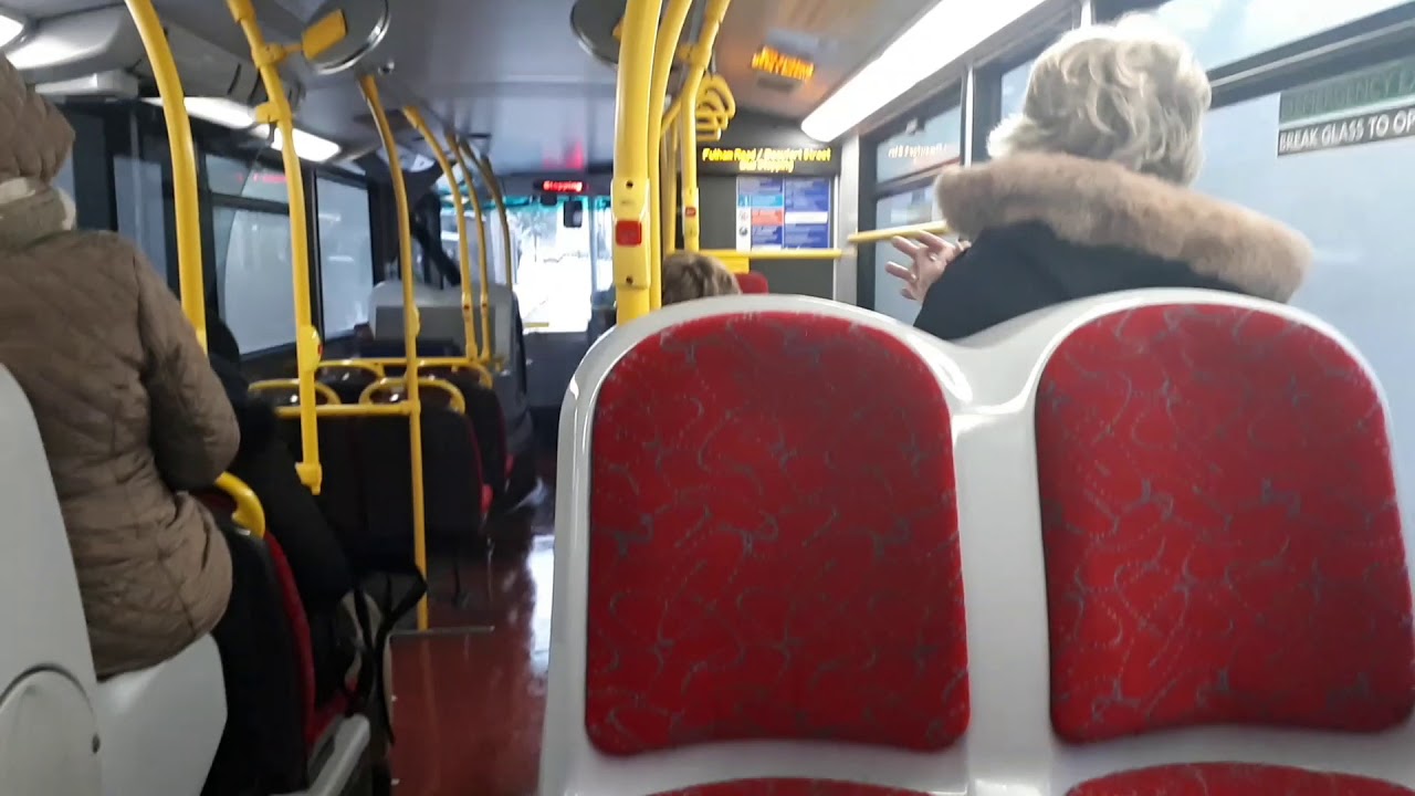 *Snow* - Abellio London 9433 - Route 345 Journey