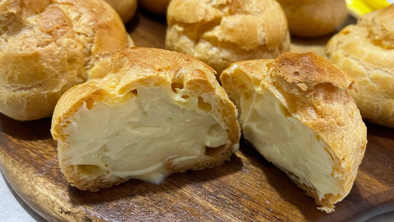 Membongkar rahasia Resep Fla Cream Puff ala BEARD PAPA’s.. saya yakin kalian tidak berhenti makan 😍