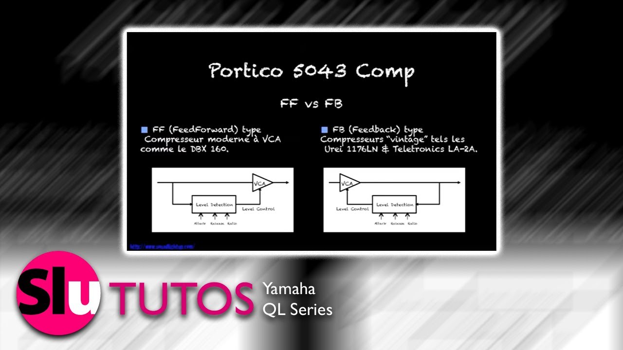 TUTOS 2015 // Yamaha QL: The VCM effects of the Premium rack