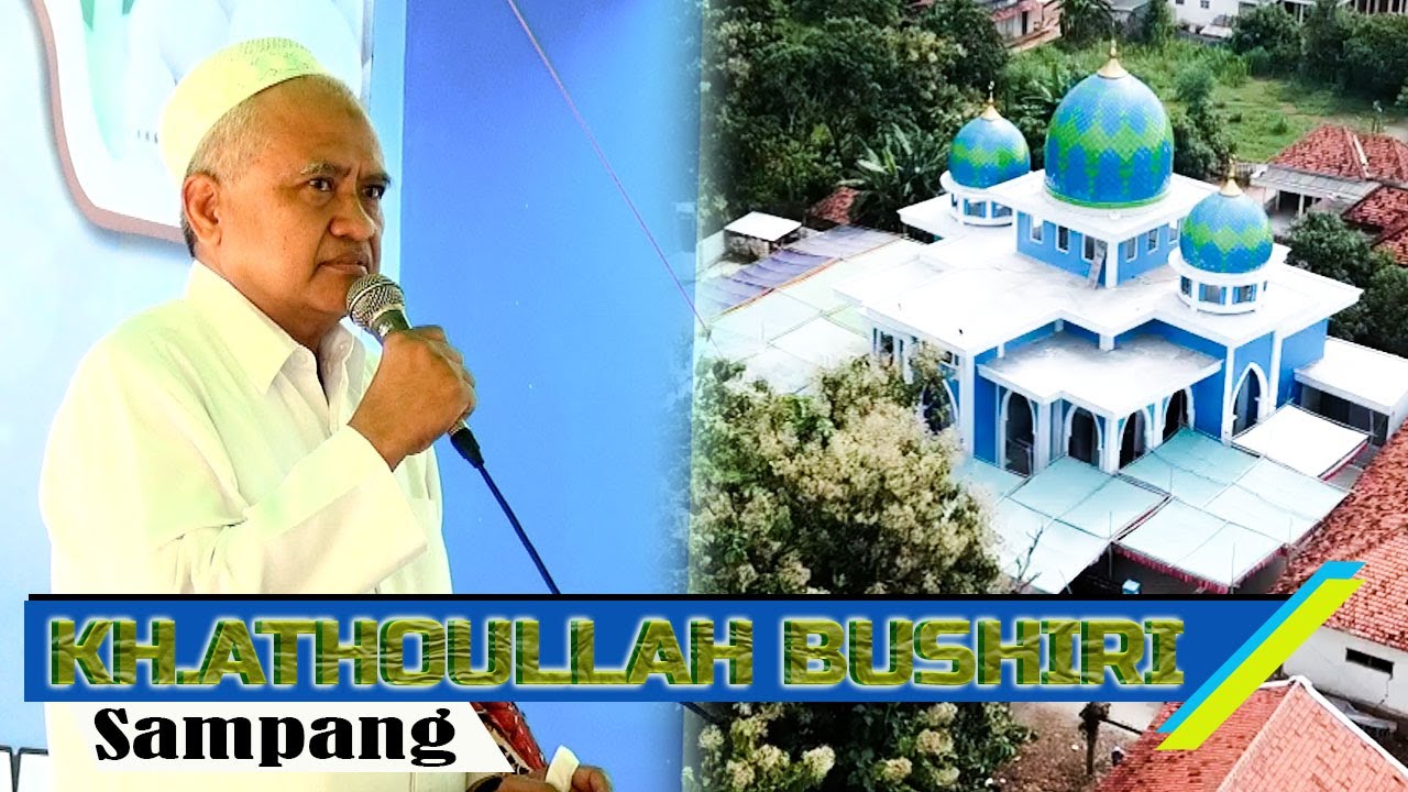 PERESMIAN MASJID AR-ROHMAH - MASARAN BANYUATES SAMPANG MADURA - KH. ATO'ULLAH BUSIRI SAMPANG