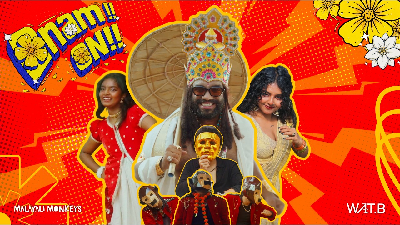 ONAM ON - Malayali Monkeys (ft Dilrooh, Vedika Rohit)  [Prod. Tjus ] | KR | Jeeson Jose