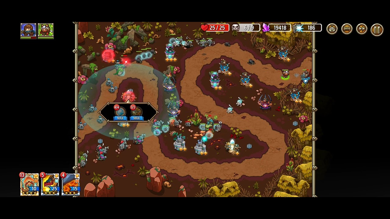 Crazy Defense Heroes Ruinland Invasion 16 Crazy