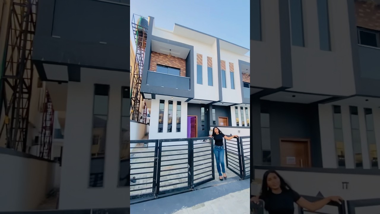 Cheapest 4 bed semi detached duplex for sale in Abraham adesanya, Ajah lekki Lagos Nigeria