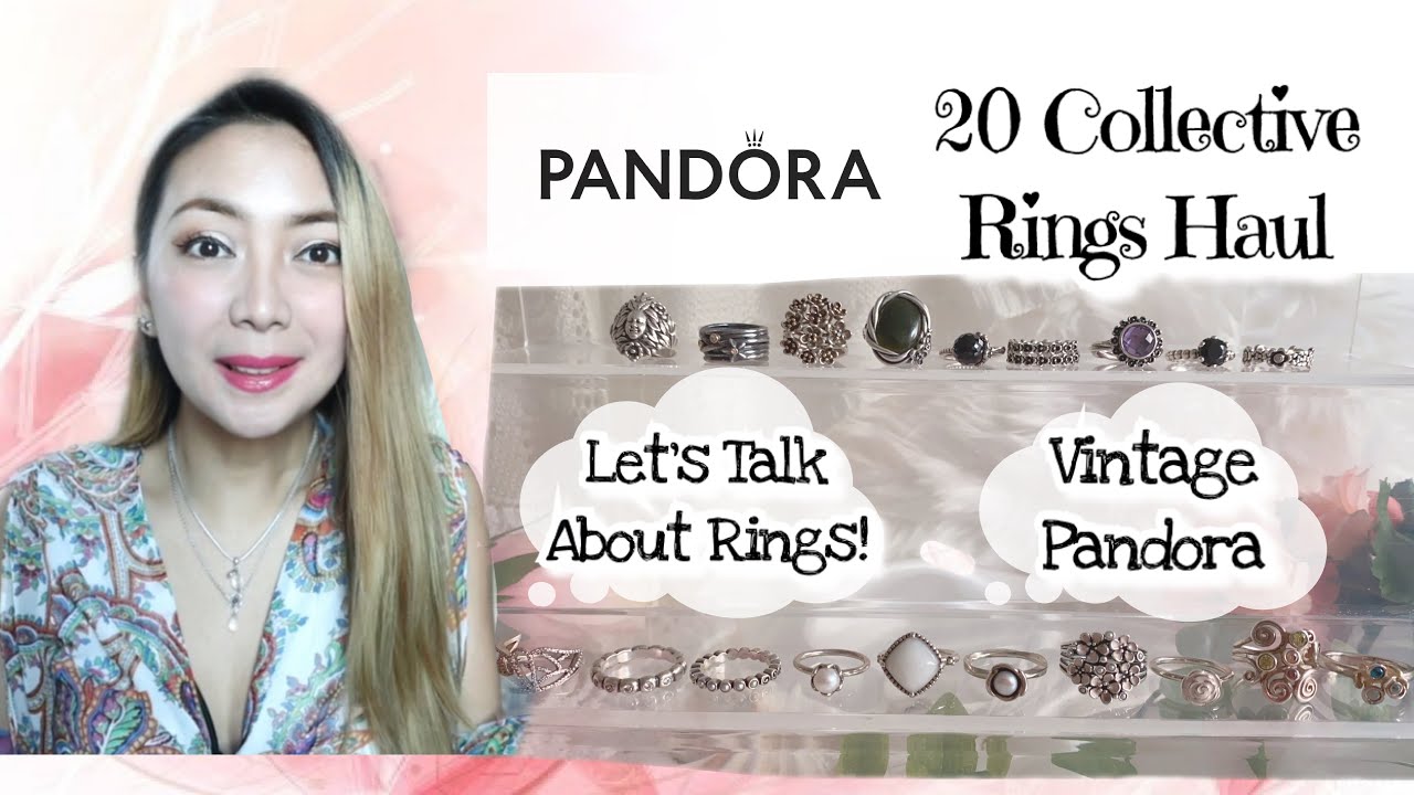 Pandora Collective Rings Haul (Pandora Rare & Vintage Collection)