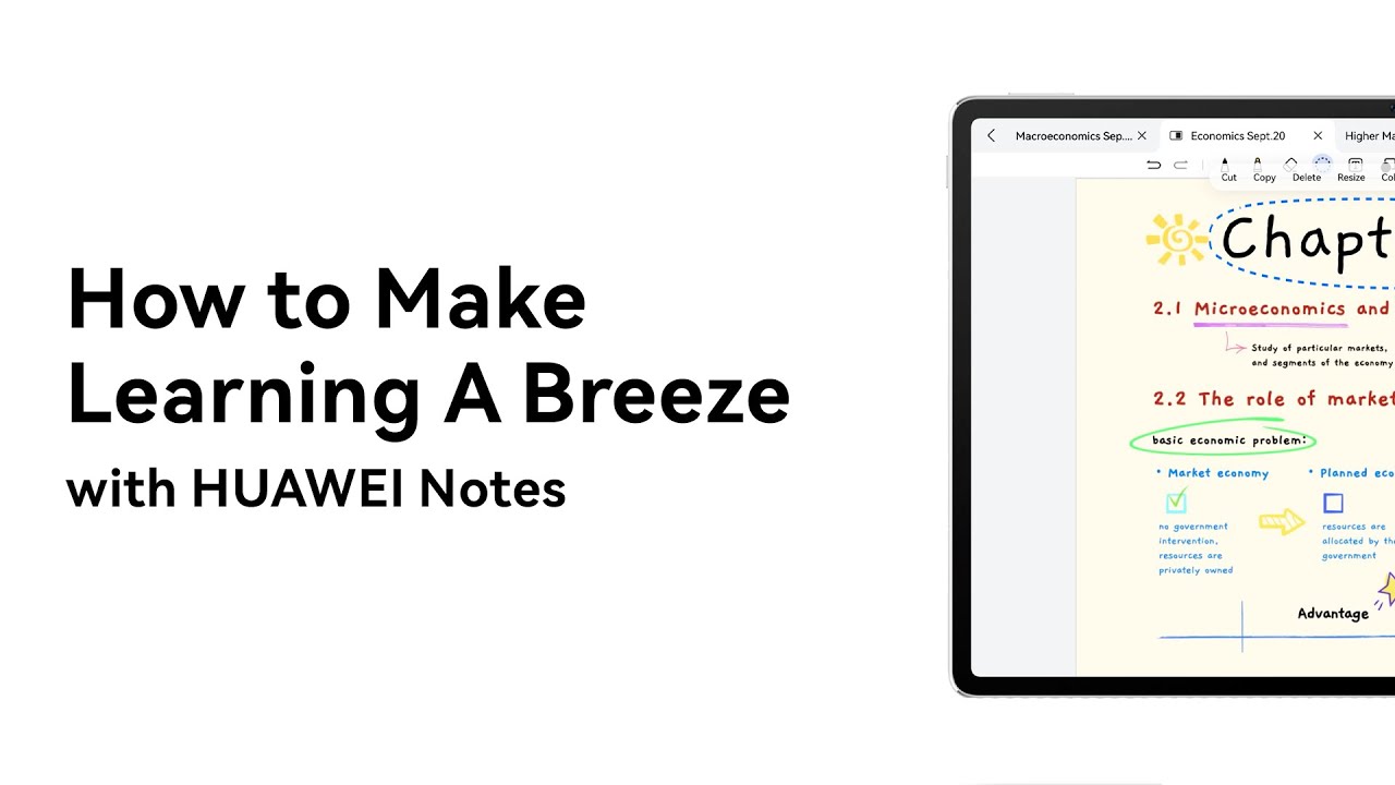 HUAWEI Notes - How to Make Learning A Breeze