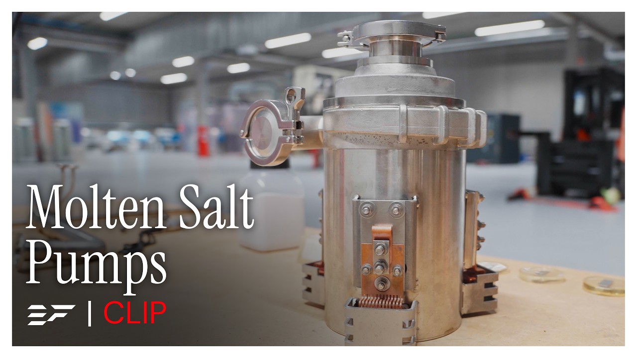 How a Molten Salt Pump Works?
