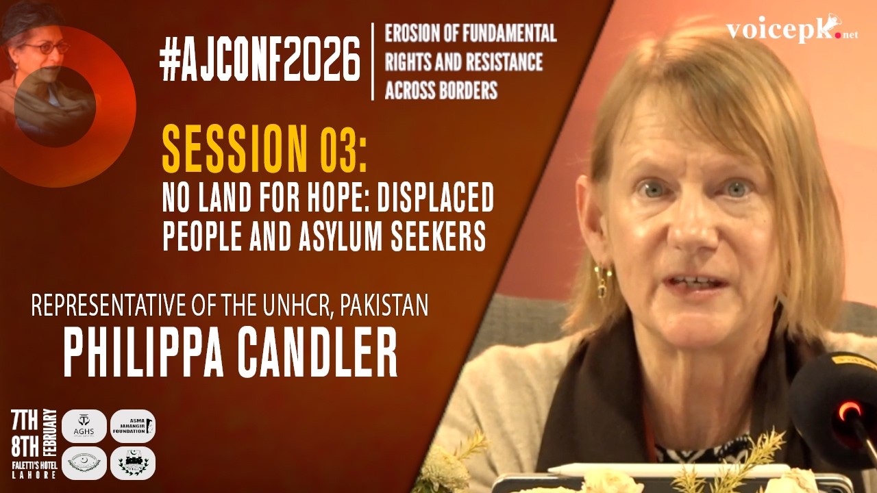 AJCONF 2026 | Session 03 | Philippa Candler | Representative of the UNHCR, Pakistan