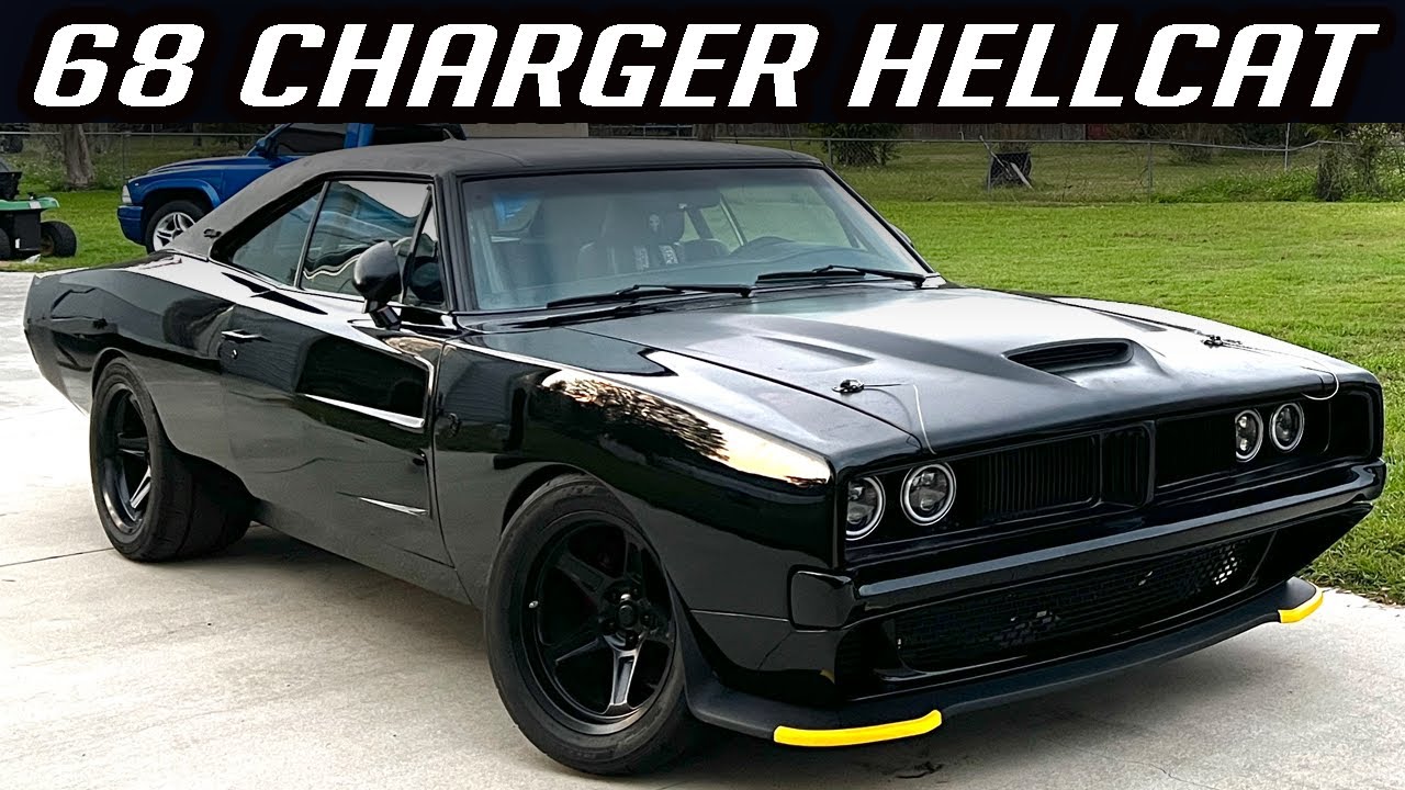 Getting this 1968 Dodge Charger Hellcat Swap to RUN EP.1