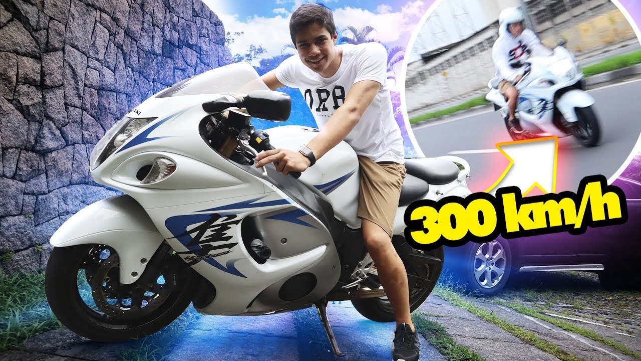 ANDEI EM UMA SUZUKI HAYABUSA GSX 1300 R! ‹ Diego Higa ›