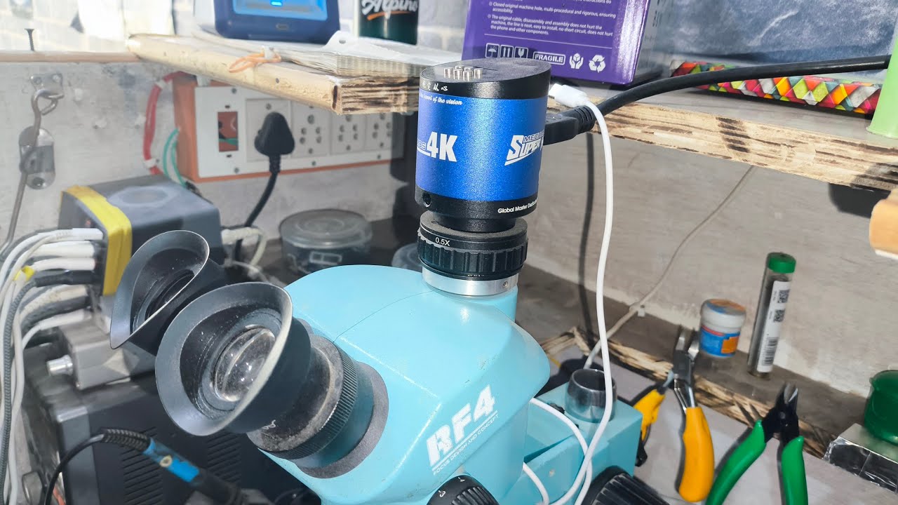 Mechanic 4k camera for microscope| Best Camera for RF4 Microscope | Mechanic MOS4K Camera