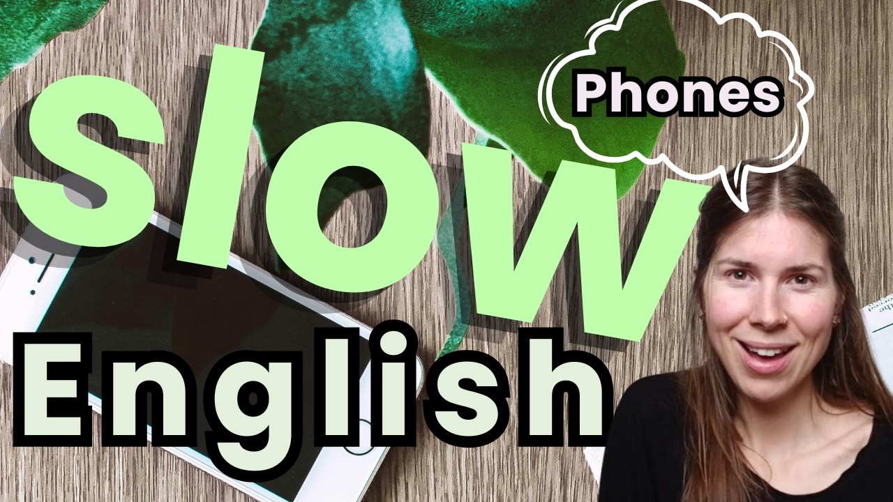 Slow English – Just Talking About How I Use My Phone