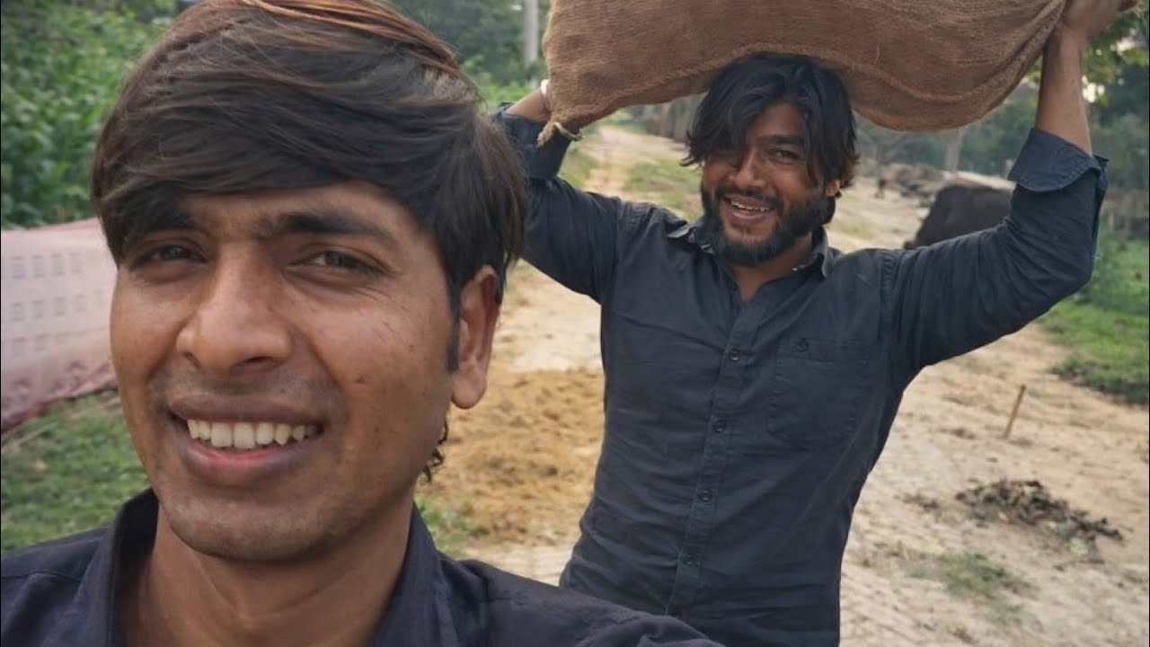 गाँव की ज़िंदगी आसान नहीं होती 😔 | मेहनत भरा दिन