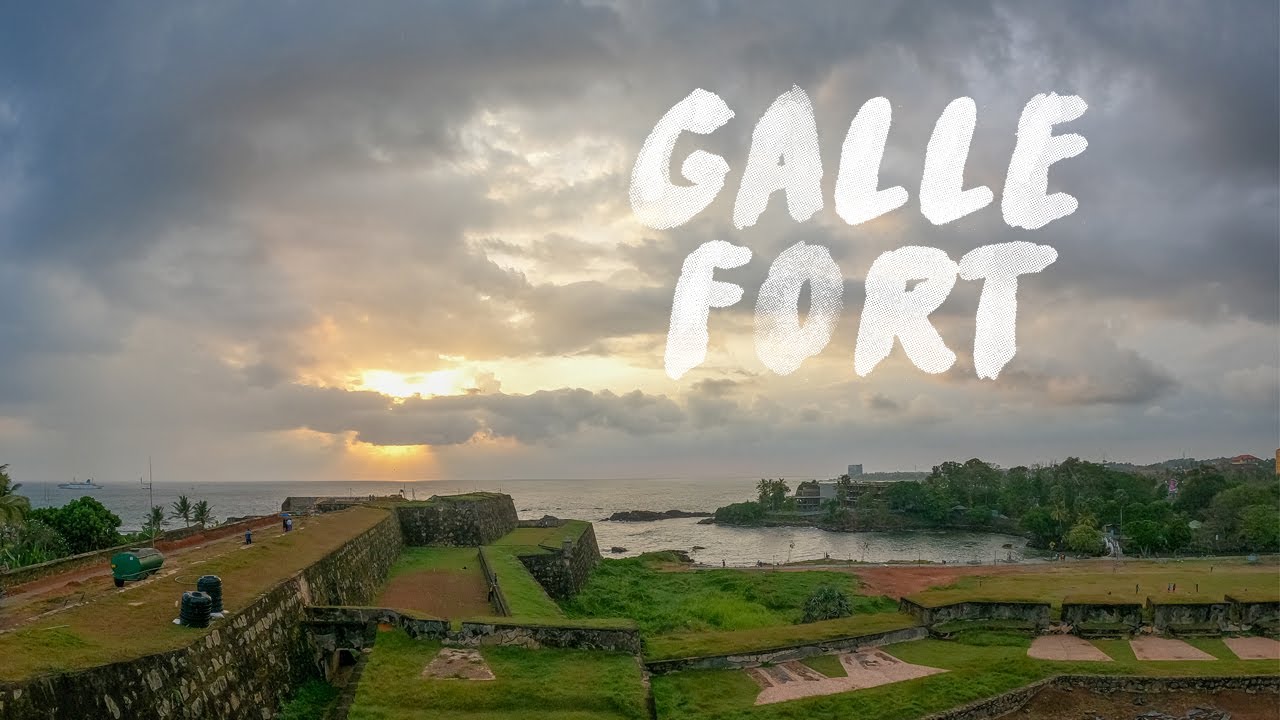Galle Fort | Sri Lanka (Cinematic Tour with Sunrise and Sunset)