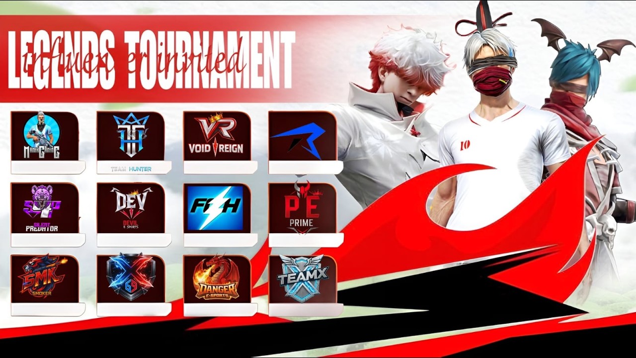 LEGENDS TOURNAMENT LIVE 🔴 | Grand Battle of Pro Squads 