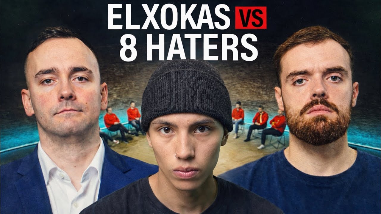 REACCIONANDO AL XOCAS VS 8 HATERS | FERCHO
