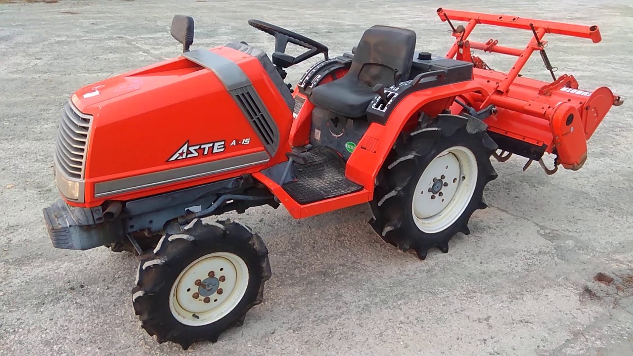 Минитрактор Kubota Aste A-15 4WD без наработки