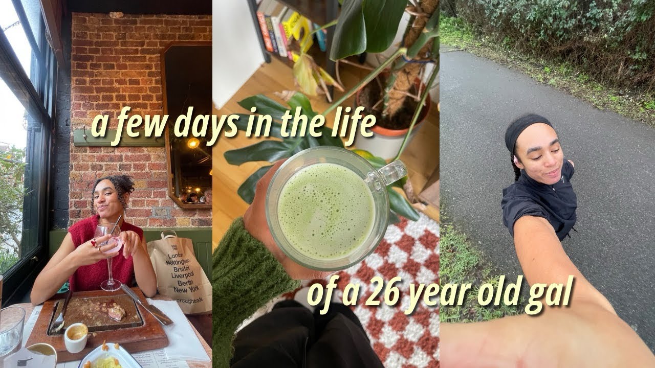 lets catch up! half marathons , natural hair chats + birthdays 🏃🏽‍♀️🪮🎂| a few days in my life 💐