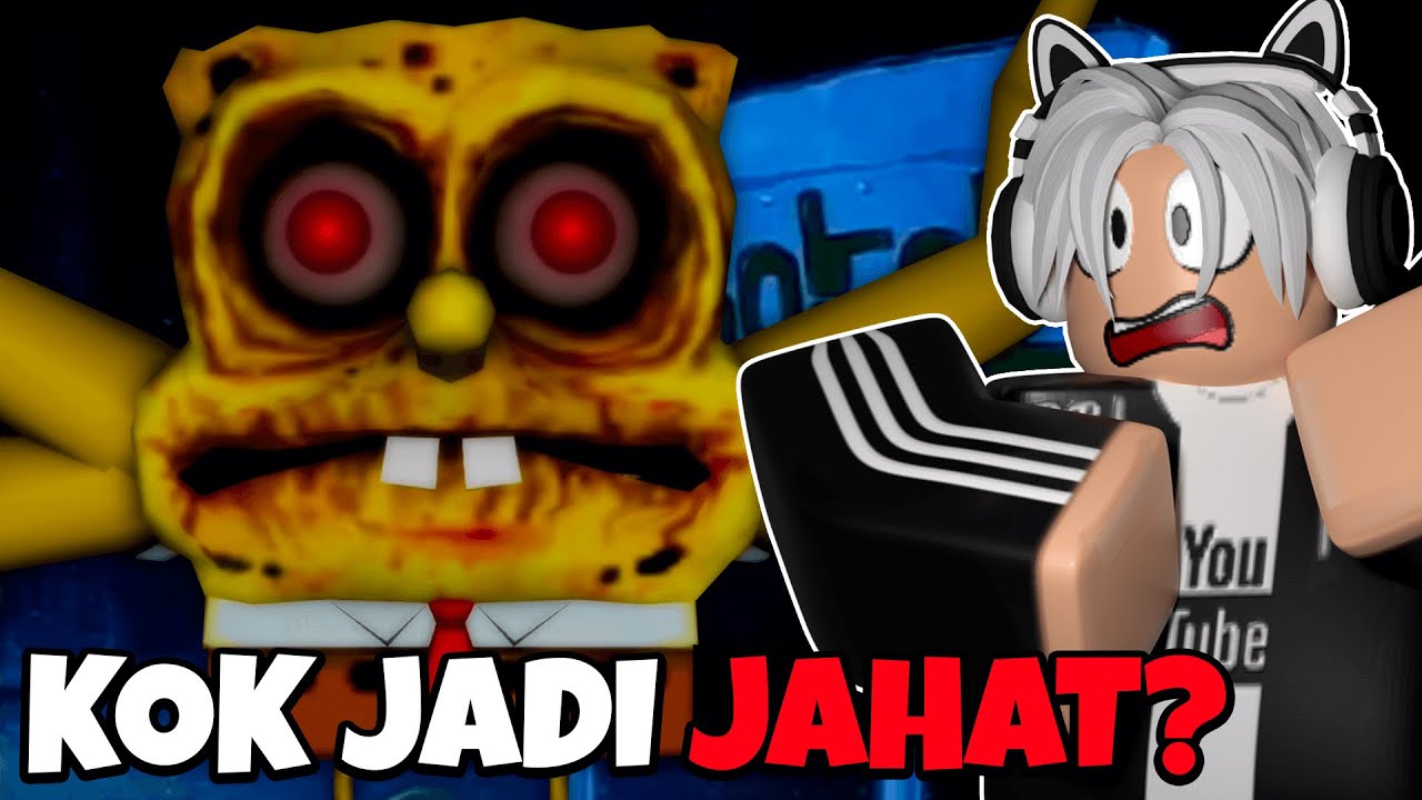 GAME HORROR SPONGEBOB INI KOK ANEH BANGET YA? 😅😅😅 | Roblox EUGENE🦀