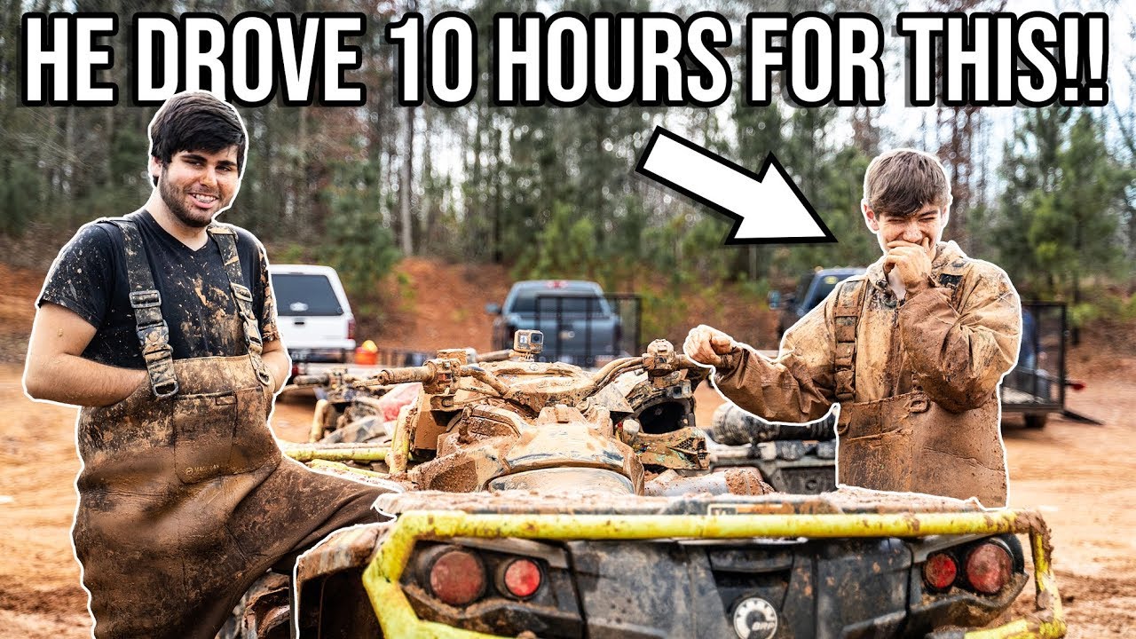 First Day of THE TOUR! CAW Mud fest! Ft. JP STUCKens!