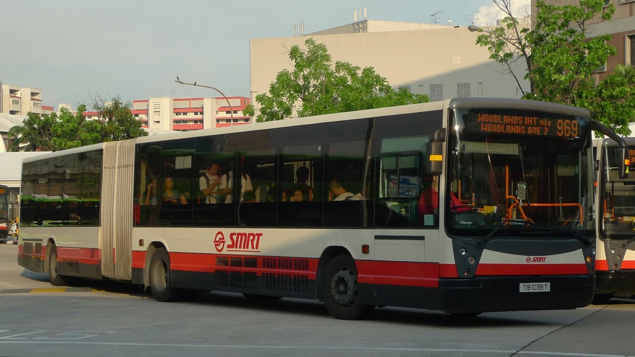SMRT Bus Service 969, TIB1245L (Full Trip) (Direction 2)