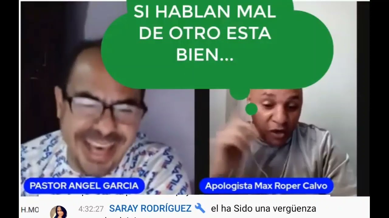 El mejor Apologista Catolico Romano MAX ROPER CALVO,  haciendo el Ridiculo en Vivo