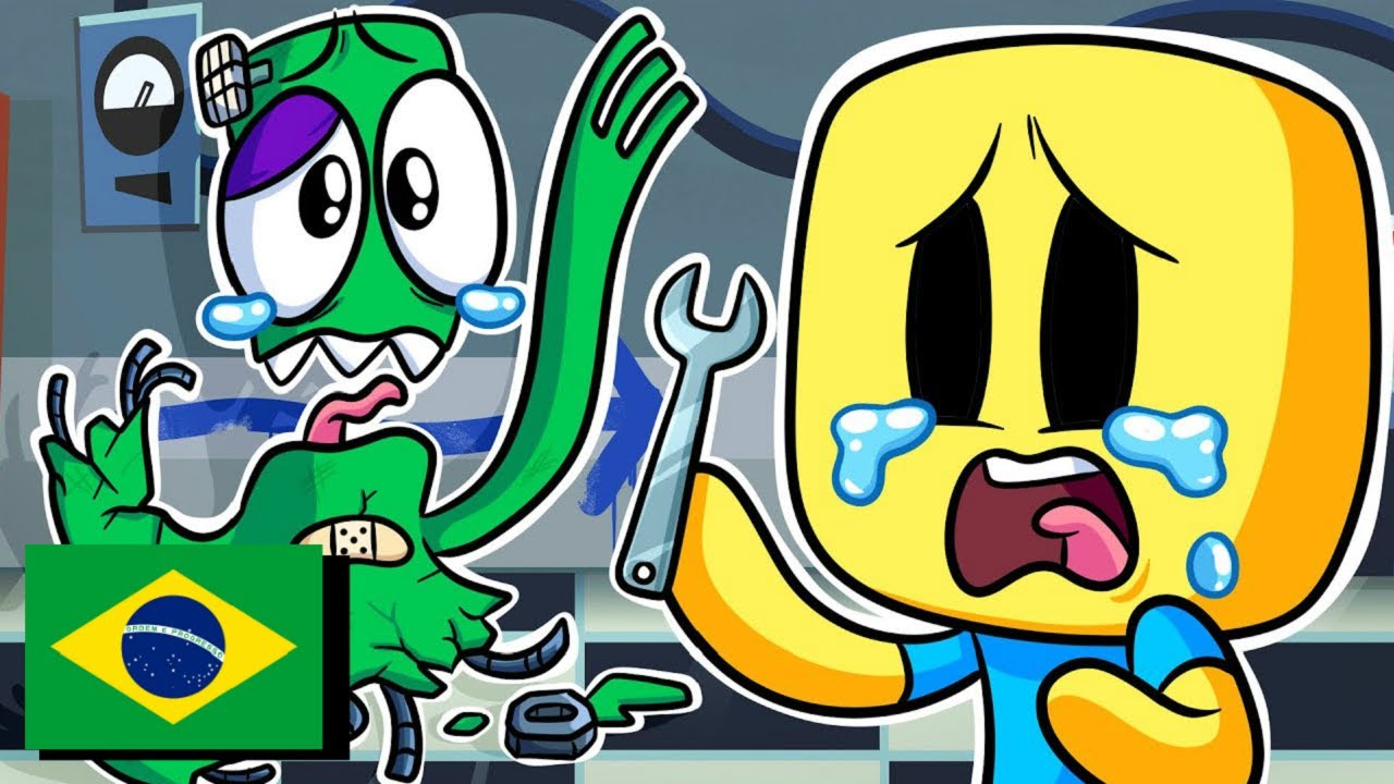 PLAYER REPARA O GREEN – RAINBOW FRIENDS ANIMAÇÃO