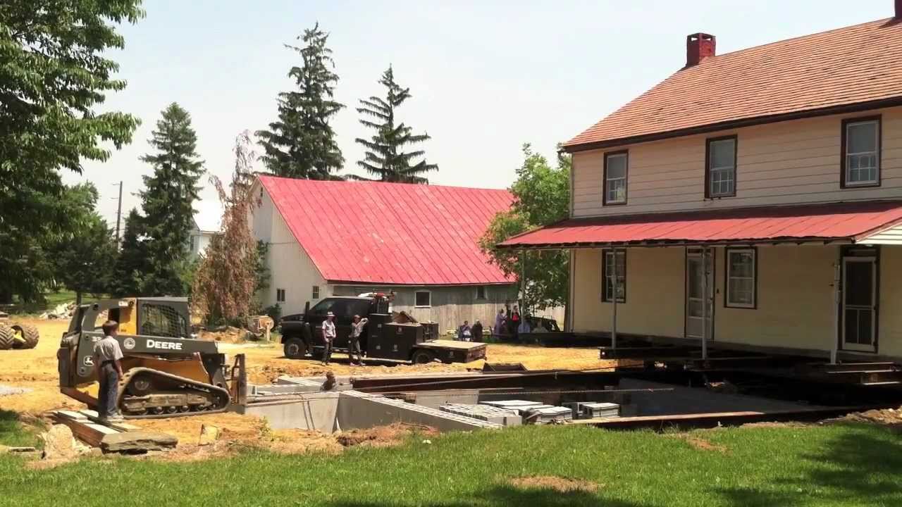 Moving a 200-year-old  Home in Schaefferstown PA