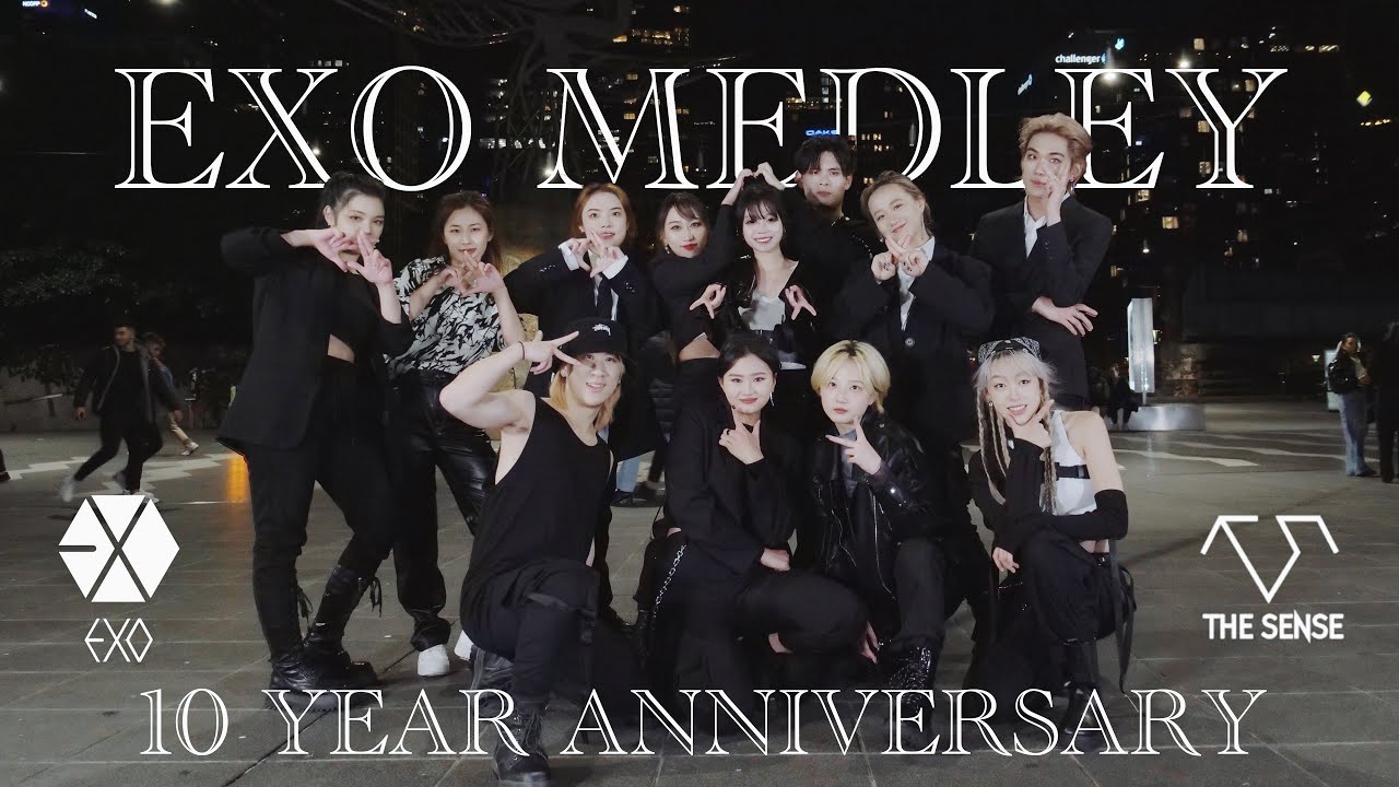[KPOP IN PUBLIC] EXO 엑소 10th Anniversary Dance Medley by THE SENSE (Collaboration) from Australia